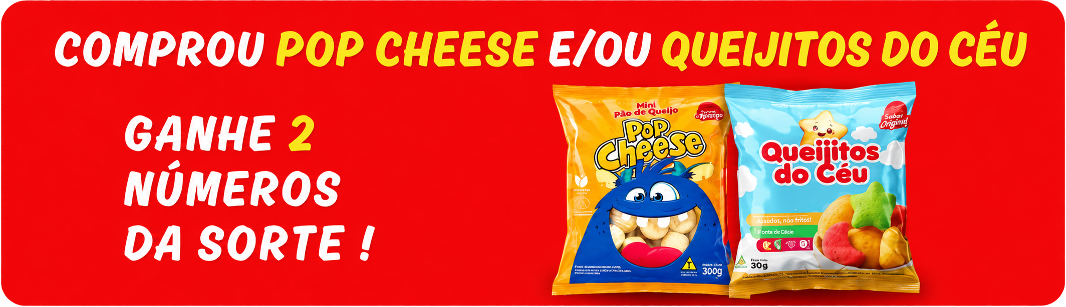 Mini Pão de Queijo Pop Cheese 300g - Tradição Minas